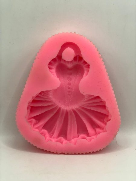 قالب سيلكون شكل فستان